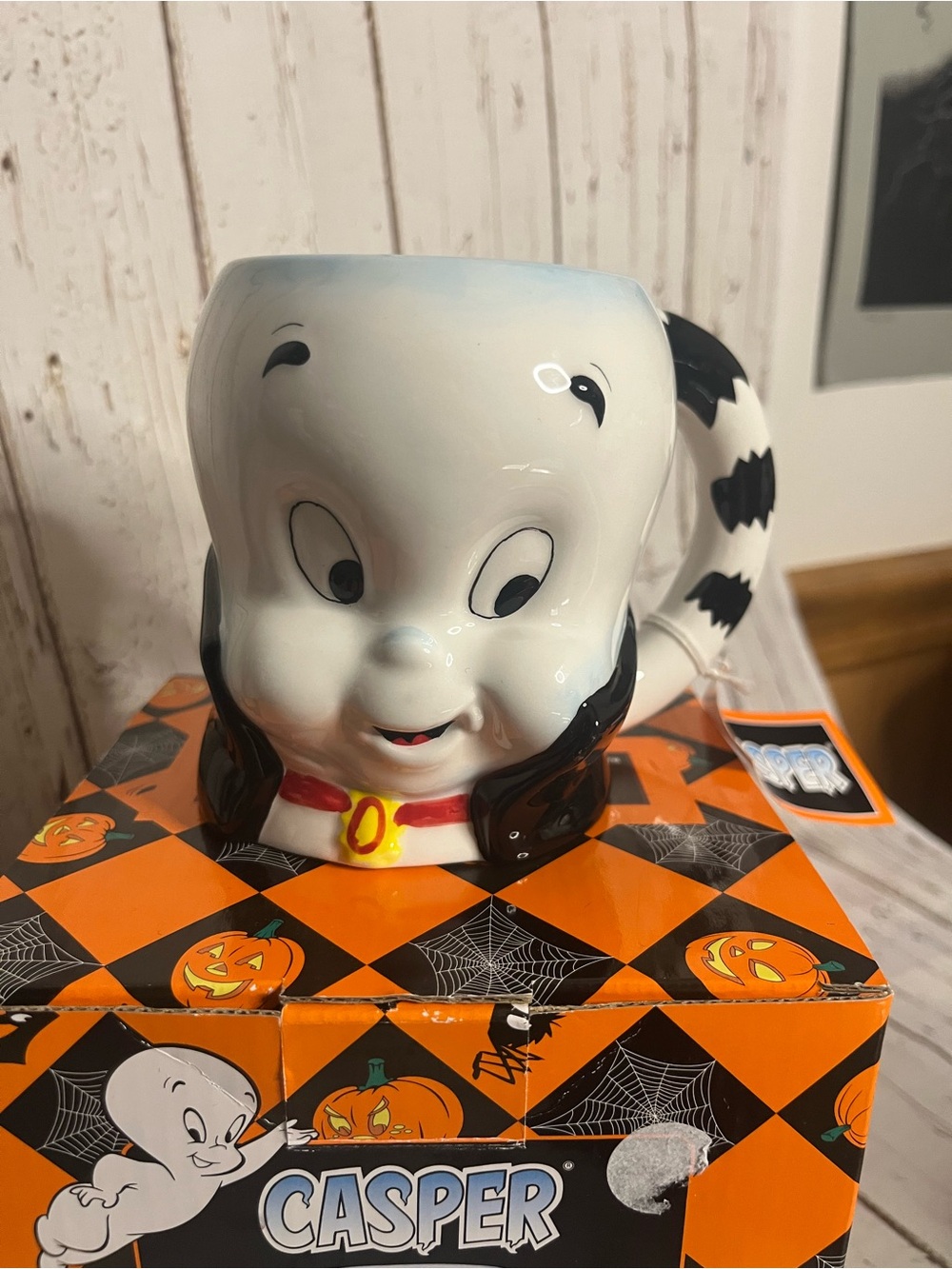 Casper The Friendly Ghost Mug 3D COYNE'S COMPANY In Costume Vampire Halloween